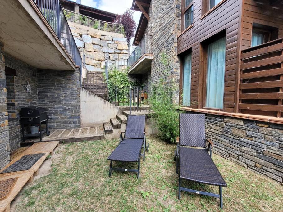 Precioso Apartamento Con Jardin Privado A 4 Km De Puigcerda Enveitg Esterno foto